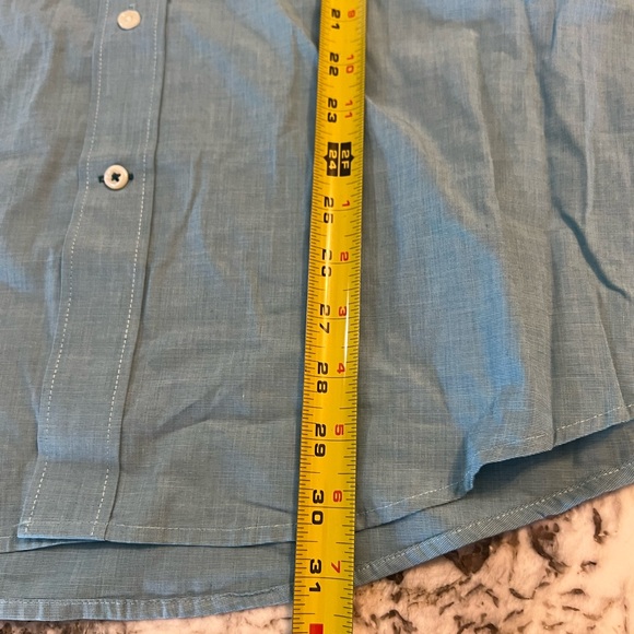 2 NEW XL Izod Mens Button Shirts Blue Stretch Sport Flex Long Sleeve Heritage - Picture 10 of 15